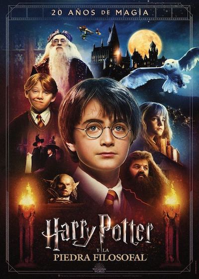 Harry Potter y la piedra filosofal 20 Aniversario