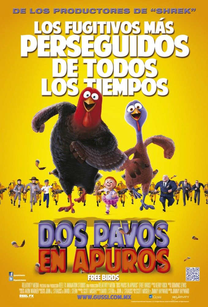 Dos pavos en apuros