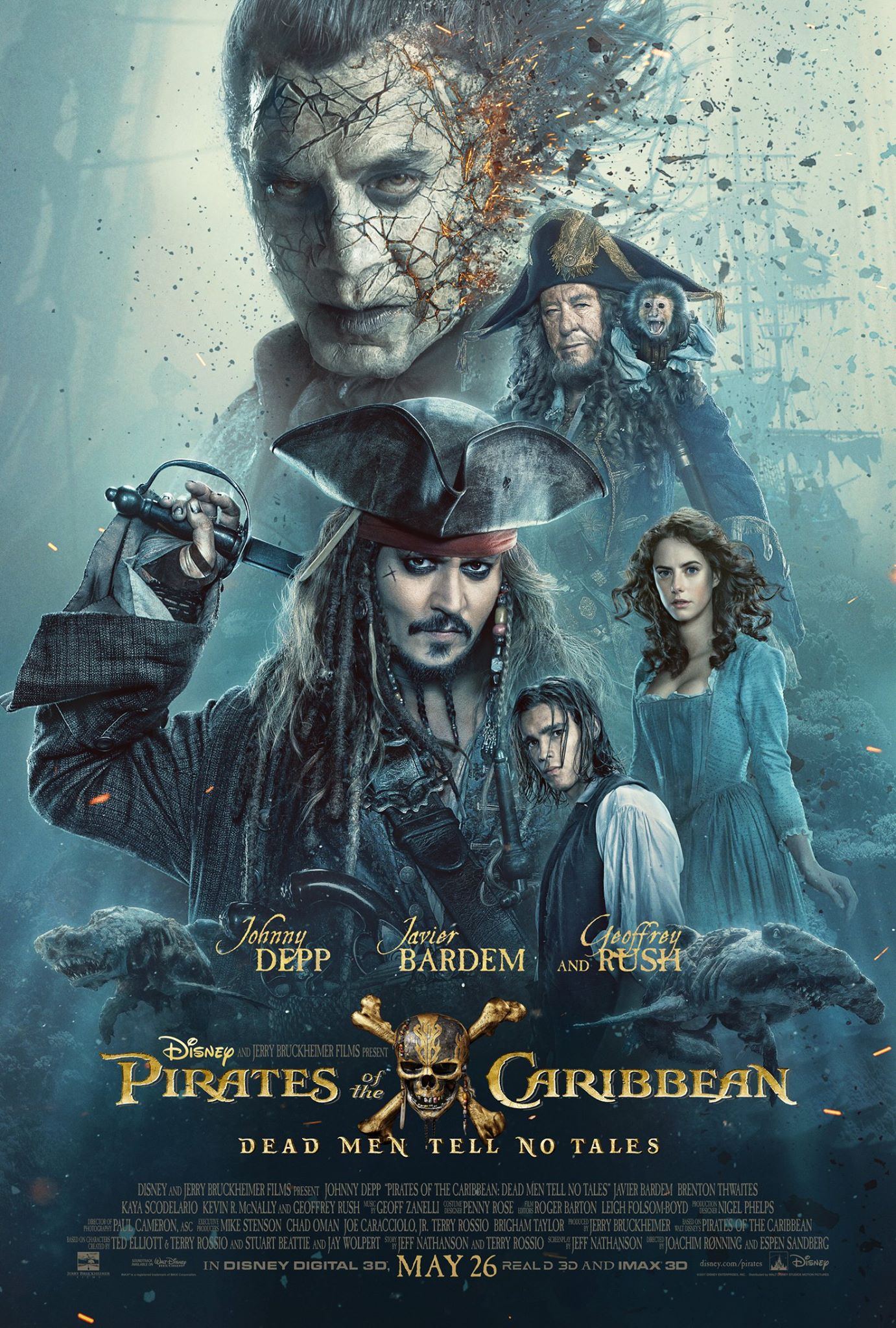 Piratas del caribe 5