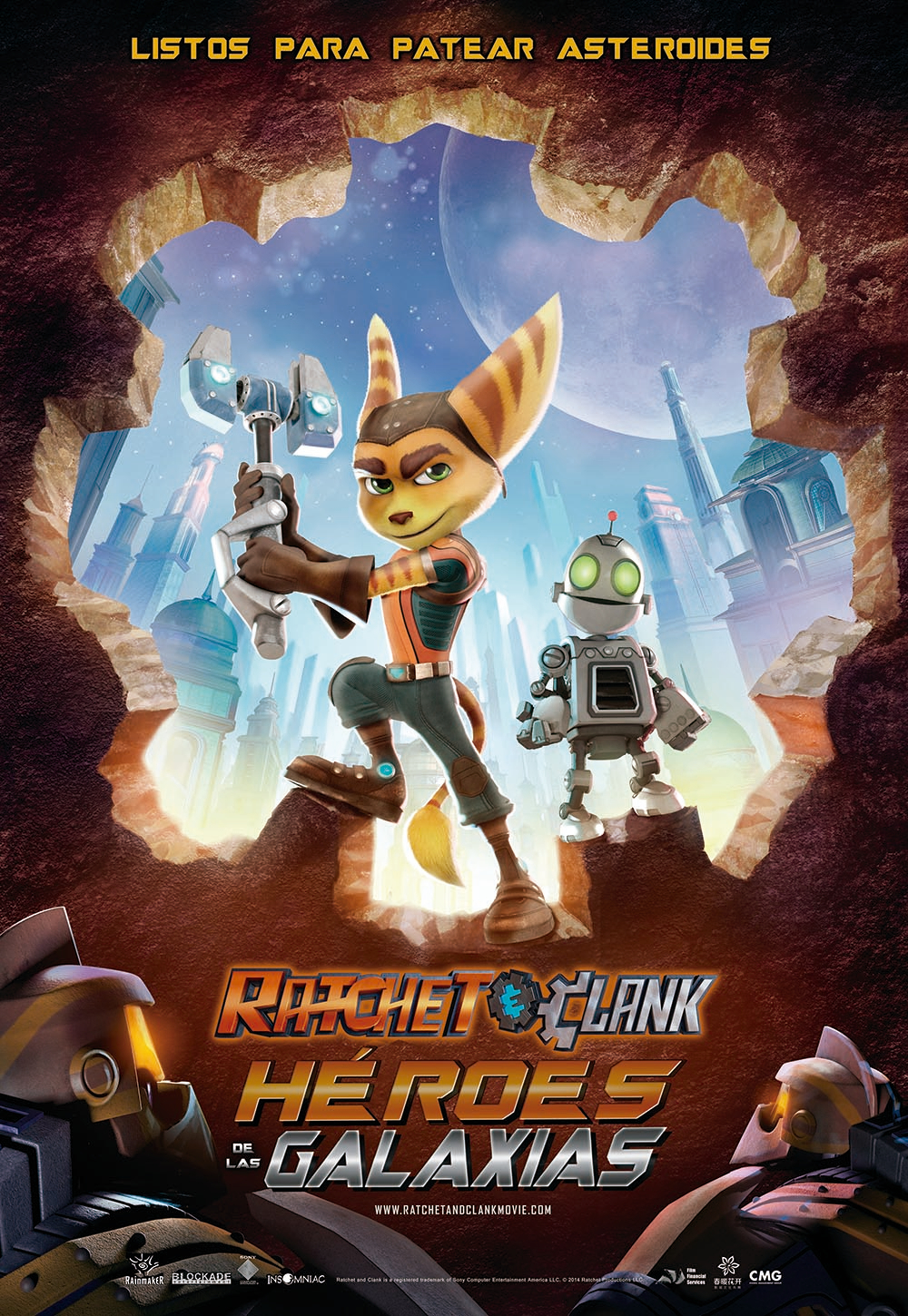 Ratchet y clank héroes de la galaxia