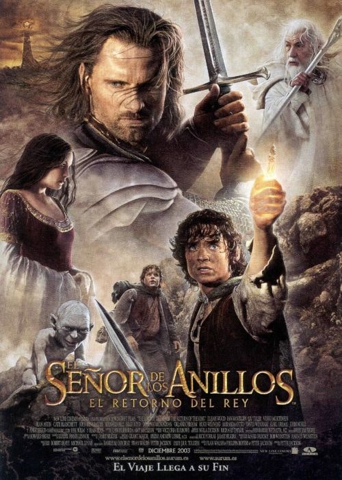 SEÑOR DE LOS ANILLOS 3: RETORNO DEL REY