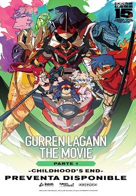 Gurren Lagan The Movie Parte 1: Childhoods End