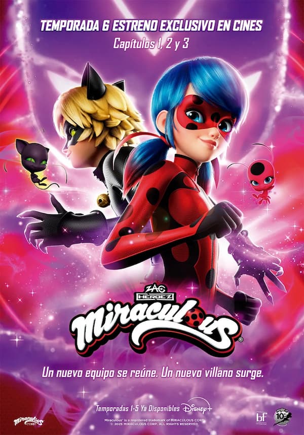 MIRACULOUS: LAS AVENTURAS DE LADYBUG Y CAT NOIR