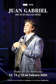 Juan Gabriel mis 40 años en Bellas Artes