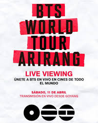 BTS World Tour Arirang In Goyang Live Viewing